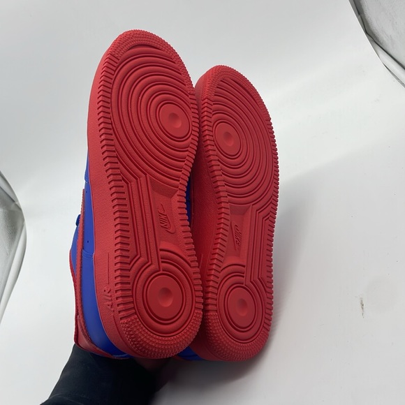 Men’s Nike AF1 ‘07 NBY Red/Blue CT7875-994 USED. Size 9.5 - Picture 6 of 12